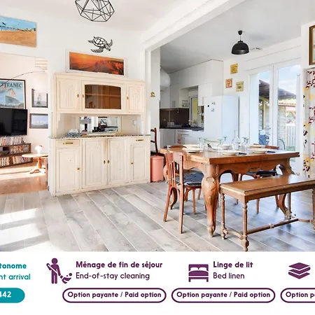 Face A L'ocean, Belle Maison Spacieuse Pour 6 펜션 프레파이유