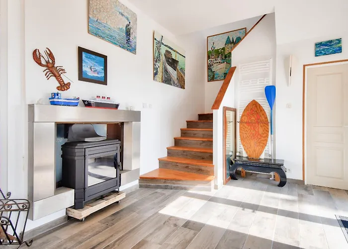 펜션 Face A L'ocean, Belle Maison Spacieuse Pour 6 *