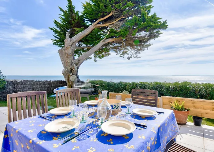 Face A L'ocean, Belle Maison Spacieuse Pour 6 * Préfailles